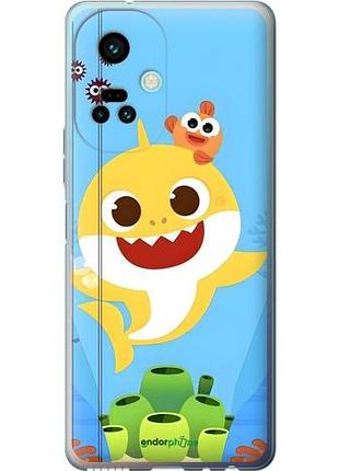 Чехол на tecno camon 19 pro (ci8n) бейби шарк