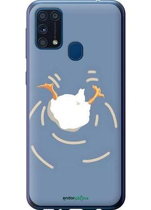 Чехол на samsung galaxy m31 m315f смешная утка, гусь самсунг м31 м315ф