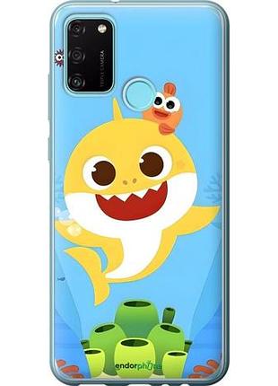 Чехол на huawei honor 9a бейби шарк хуавей хонор 9а
