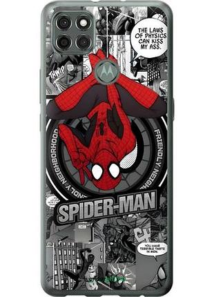 Чехол на motorola g9 power человек паук, spiderman моторола г9 повер