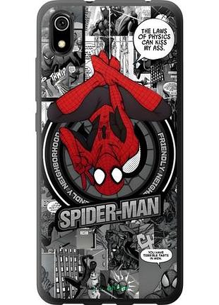 Чехол на xiaomi redmi 7a человек паук, spiderman сяоми редми 7а