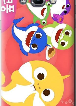 Чехол на samsung galaxy j7 (2016) j710f бейби шаркс самсунг й7 (2016) й710ф