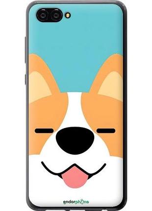 Чехол на huawei nova 2s забавный корги хуавей нова 2с