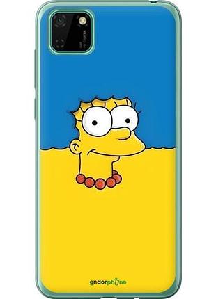 Чехол на huawei y5p мардж флаг украины хуавей у5p