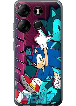 Чехол на infinix smart 7 соник sonic инфикс смарт 7