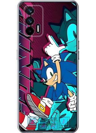 Чехол на realme gt 5g соник sonic риалми гт 5г