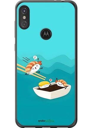Чехол на motorola one power суши моторола ван повер