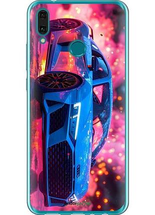 Чехол на huawei y9 2019 audi ауди хуавей у9 2019