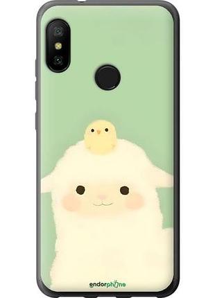 Чехол на xiaomi mi a2 lite барашек и ципленок сяоми ми а2 лайт