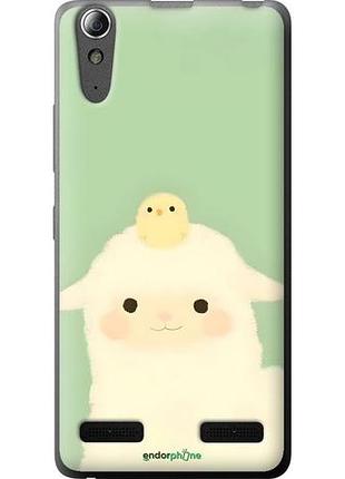 Чехол на lenovo k3 (k30-t) барашек и ципленок леново к3 (к30-t)