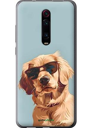 Чехол на xiaomi redmi k20 пес в очках сяоми редми к20