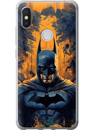 Чехол на xiaomi redmi s2 бетмен, batman сяоми редми с2