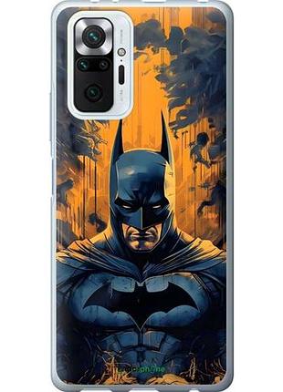 Чехол на xiaomi redmi note 10 pro бэтмен