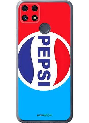 Чехол на realme c25 пепси риалми с25