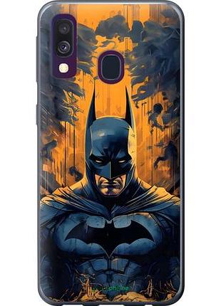 Чехол на samsung galaxy a40 2019 a405f бетмен, batman самсунг а40 2019 а405ф