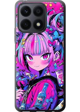 Чехол на huawei honor x8a аниме милаха хуавей хонор х8a