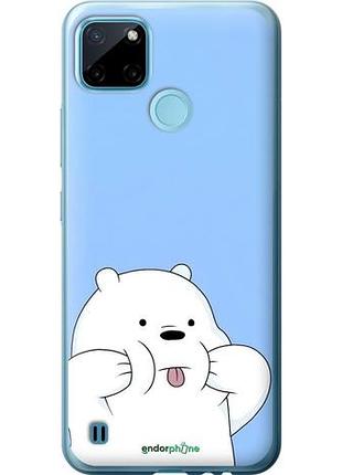 Чохол на realme c25y милий ведмедик