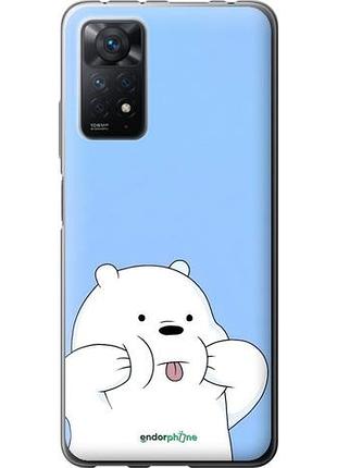 Чехол на xiaomi redmi note 12 pro милый мишка сяоми редми ноут 12 про