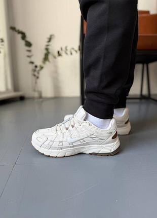 Nike p-6000 'summit white light bone'