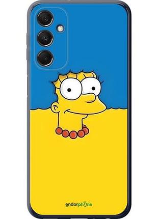 Чехол на samsung galaxy m34 5g мардж флаг украины самсунг м34 5г