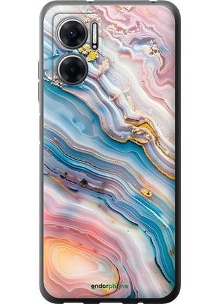 Чохол на xiaomi redmi note 11e мармур красивий