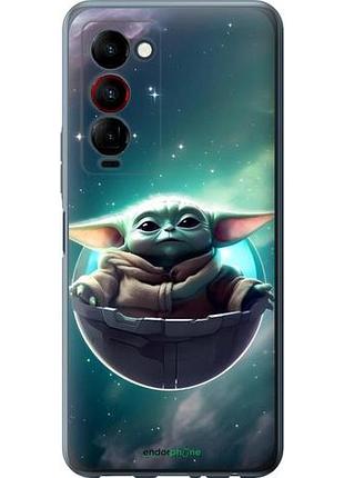 Чехол на tecno camon 18 premier малыш йода, грогу текно камон 18 примъер