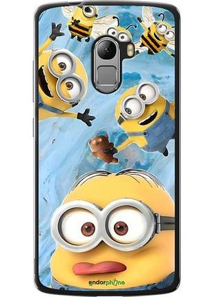 Чехол на lenovo a7010 миньоны леново а7010