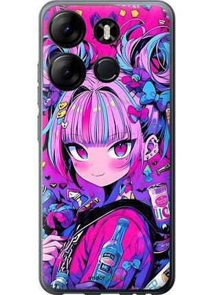 Чехол на tecno spark go 2023 bf7 аниме милаха