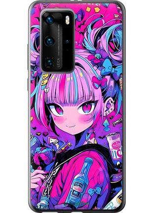 Чехол на huawei p40 pro аниме милаха