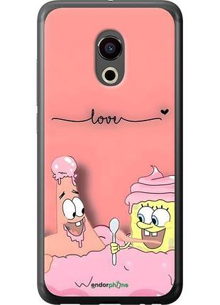 Чехол на meizu pro 6 спанч боб, sponge bob мейзу про 6