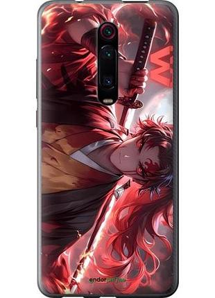 Чохол на xiaomi mi 9t аніме воїн