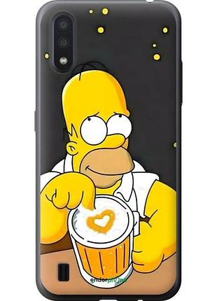Чохол на samsung galaxy a01 a01 a015f гомер пиво