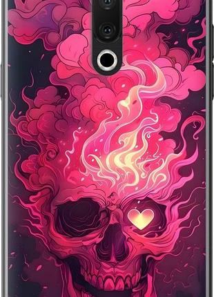 Чохол на meizu 15 plus череп арт