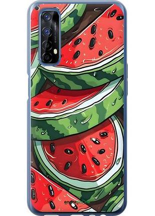 Чехол на realme 7 арбуз риалми 7