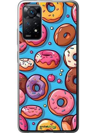 Чохол на xiaomi redmi note 11 пончики