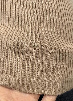 Винтажный вязаный джемпер guess в полоску на змейке vintage 2000s y2k с стразами 10
