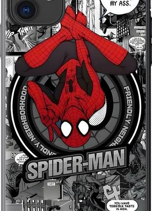 Чехол на iphone 11 человек паук, spiderman айфон 11