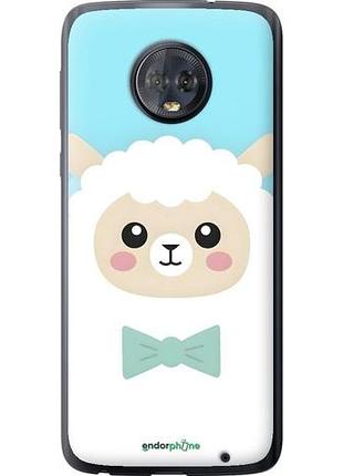 Чохол на motorola moto g6 plus милий баранчик