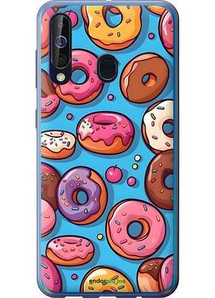 Чехол на samsung galaxy a60 2019 a606f пончики самсунг а60 2019 а606ф