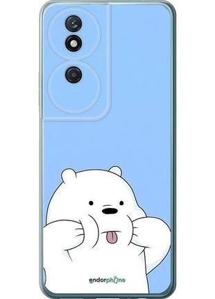 Чехол на huawei honor play 50 plus милый мишка хуавей хонор плей 50 плюс