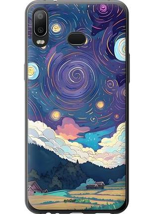 Чехол на samsung galaxy a6s креатинвый арт самсунг а6с