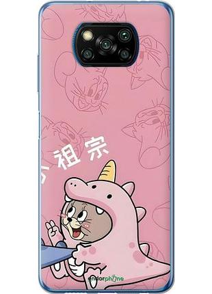 Чехол на xiaomi poco x3 том и джерри 2 сяоми поко х3 2