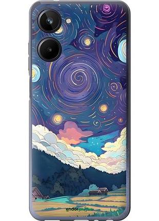 Чехол на realme 10 креатинвый арт риалми 10
