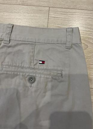 Чоловічі шорти сірі tommy hilfiger w33 базові 4