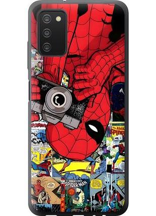 Чехол на samsung galaxy a03s a037f человек паук, spiderman 2 самсунг а03с а037ф 2