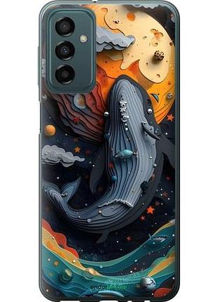 Чехол на samsung galaxy m13 m135 кит в космосе самсунг м13 м135