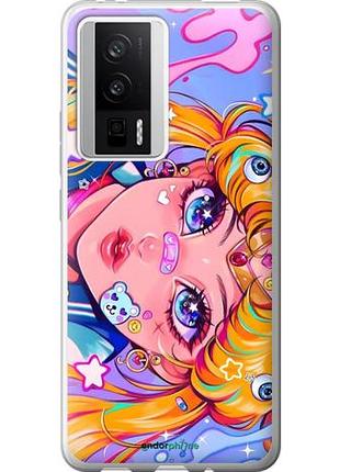 Чехол на xiaomi redmi k60 сейлор мун 4 сяоми редми к60