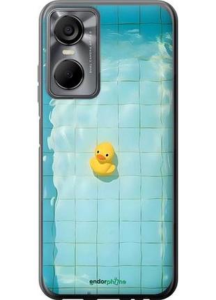 Чехол на tecno pop 6 pro be8 утенок текно поп 6 про бе8