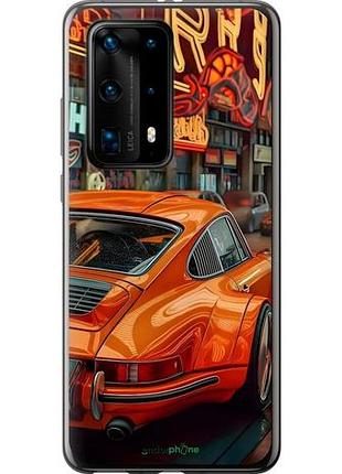 Чехол на huawei p40 pro plus порше хуавей п40 про плюс