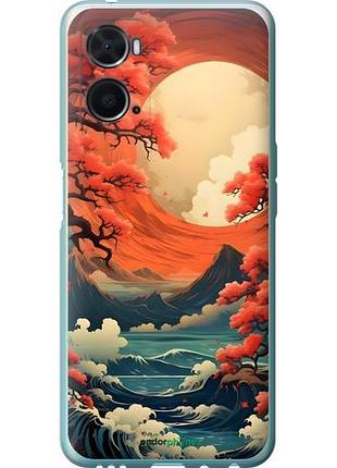 Чехол на oppo a76 природа японии оппо а76
